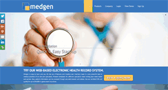 Desktop Screenshot of medgenehr.com