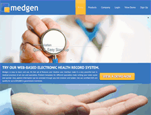 Tablet Screenshot of medgenehr.com
